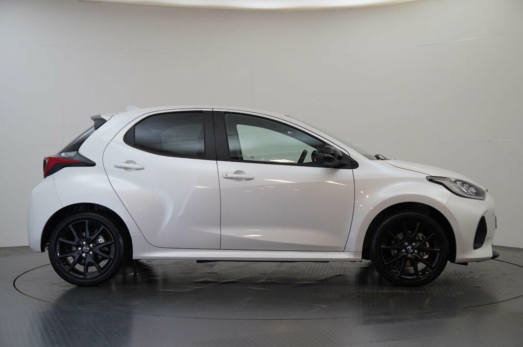 Mazda 2 1.5H Exclusive-line Cvt Euro 6 Ss SP75EAE White #4