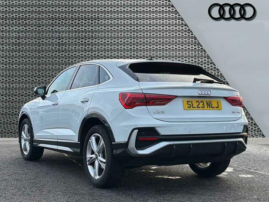 Audi Q3 S Line 35 Tfsi 150 Ps S Tronic SL23NLJ White #3
