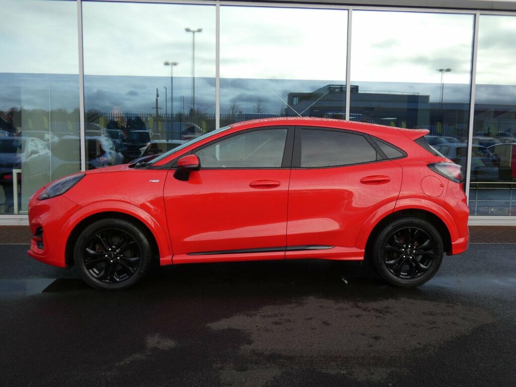 Ford Puma 1.0T Ecoboost Mhev St-line Euro 6 Ss SR71EYT Red #5