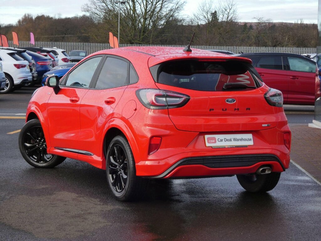 Ford Puma 1.0T Ecoboost Mhev St-line Euro 6 Ss SR71EYT Red #3