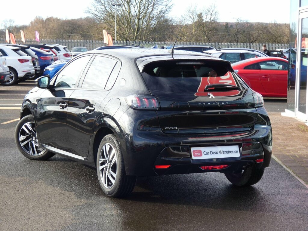 Peugeot 208 1.2 Puretech Allure Premium Euro 6 Ss ST22WNH Black #3