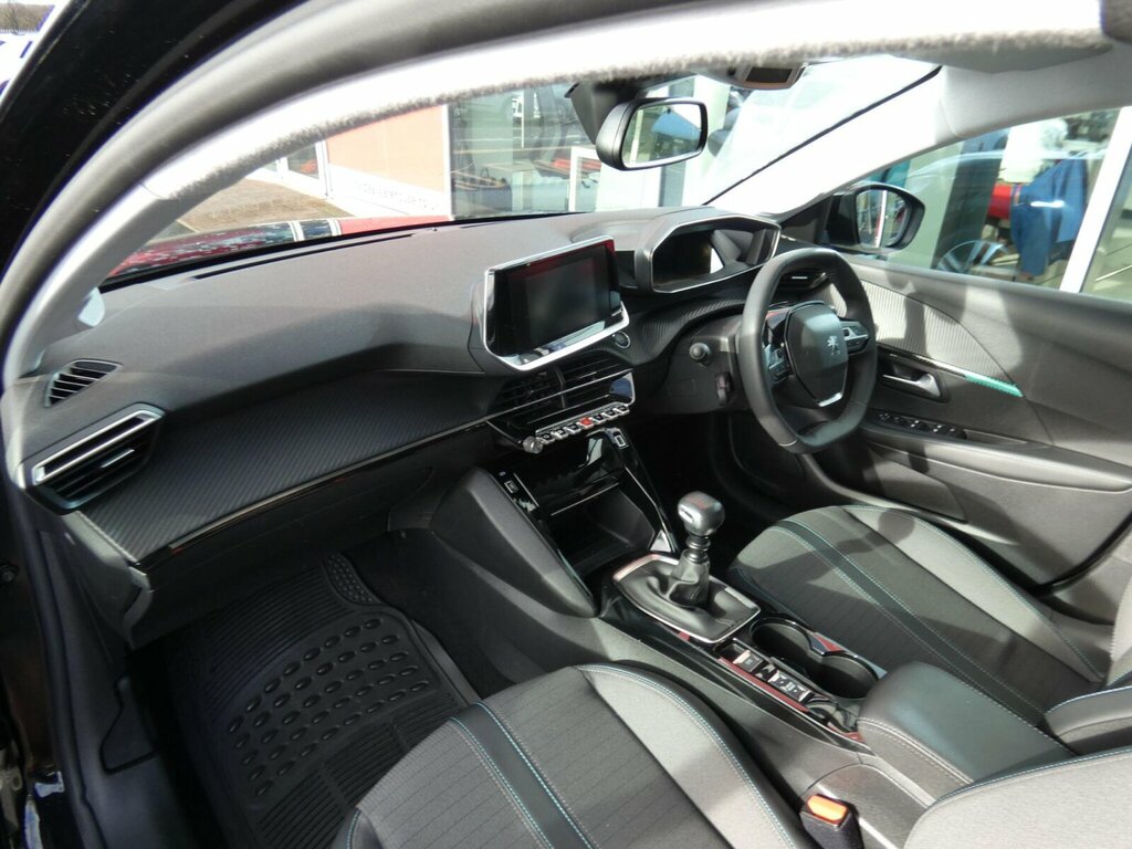 Peugeot 208 1.2 Puretech Allure Premium Euro 6 Ss ST22WNH Black #4