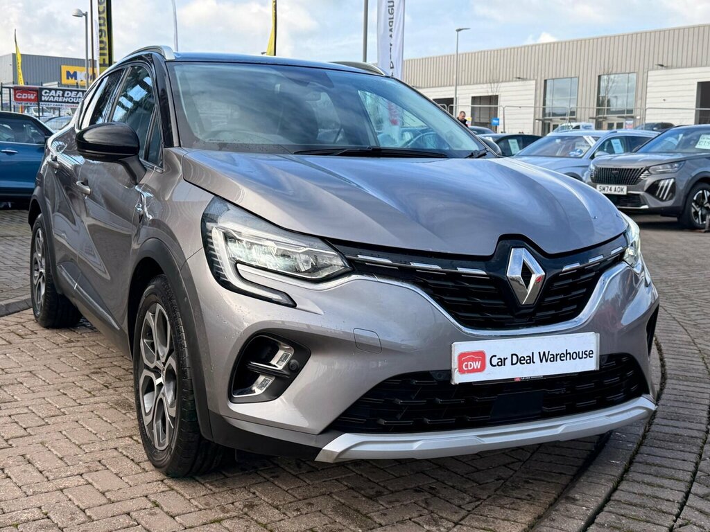 Renault Captur 1.6 E-tech 9.8Kwh Techno Euro 6 Ss CF72UCG Grey #2