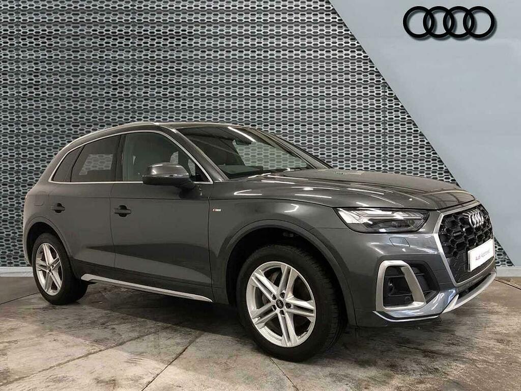 Audi Q5 S Line 40 Tdi Quattro 204 Ps S Tronic Grey