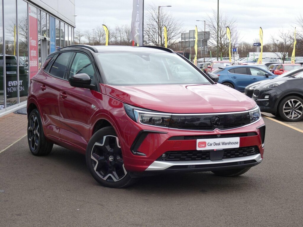Vauxhall Grandland 1.2 Turbo Ultimate Euro 6 Ss Red