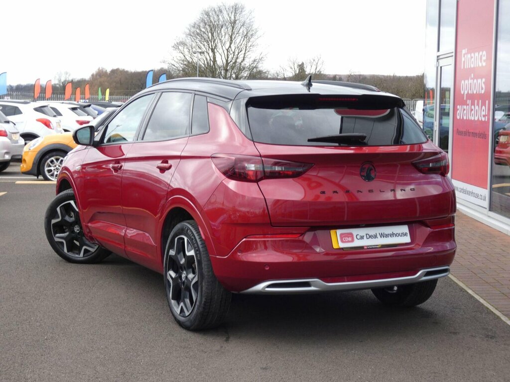 Vauxhall Grandland 1.2 Turbo Ultimate Euro 6 Ss MD72GFZ Red #3