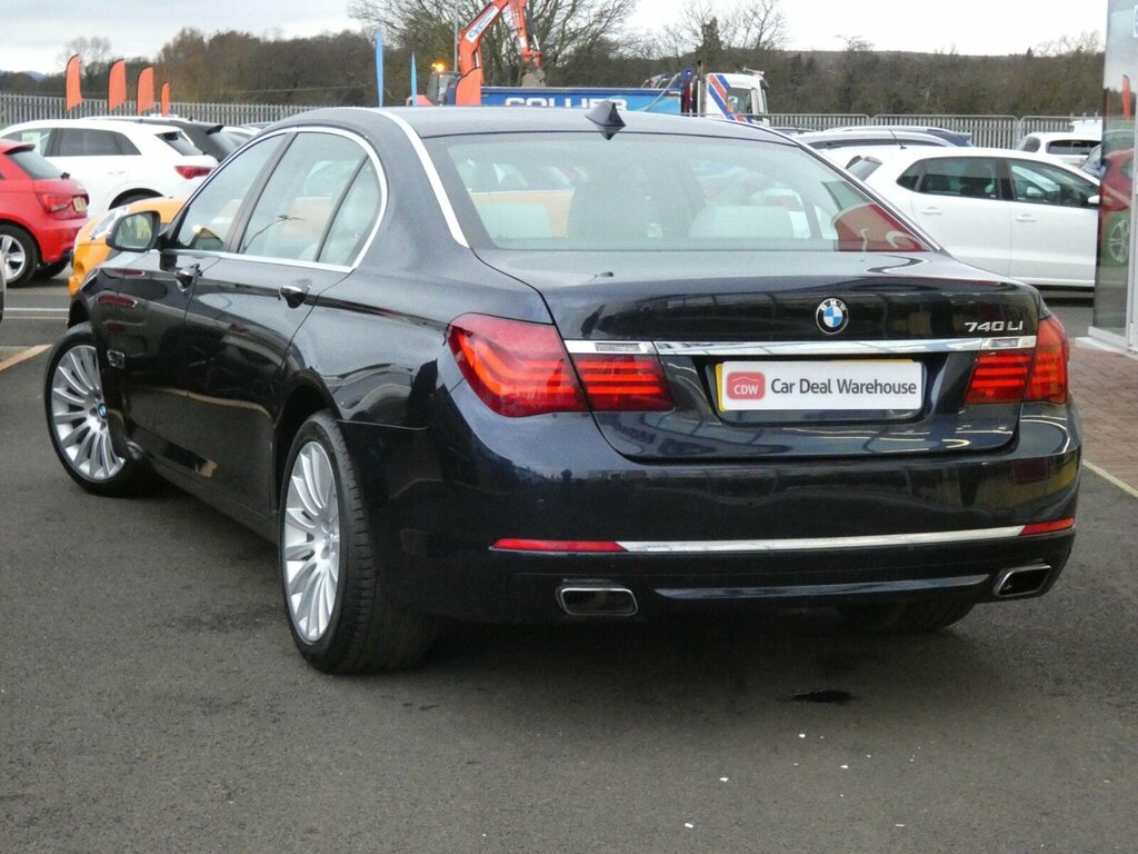 BMW 7 Series 3.0 740Li Se Euro 5 Ss Blue #3