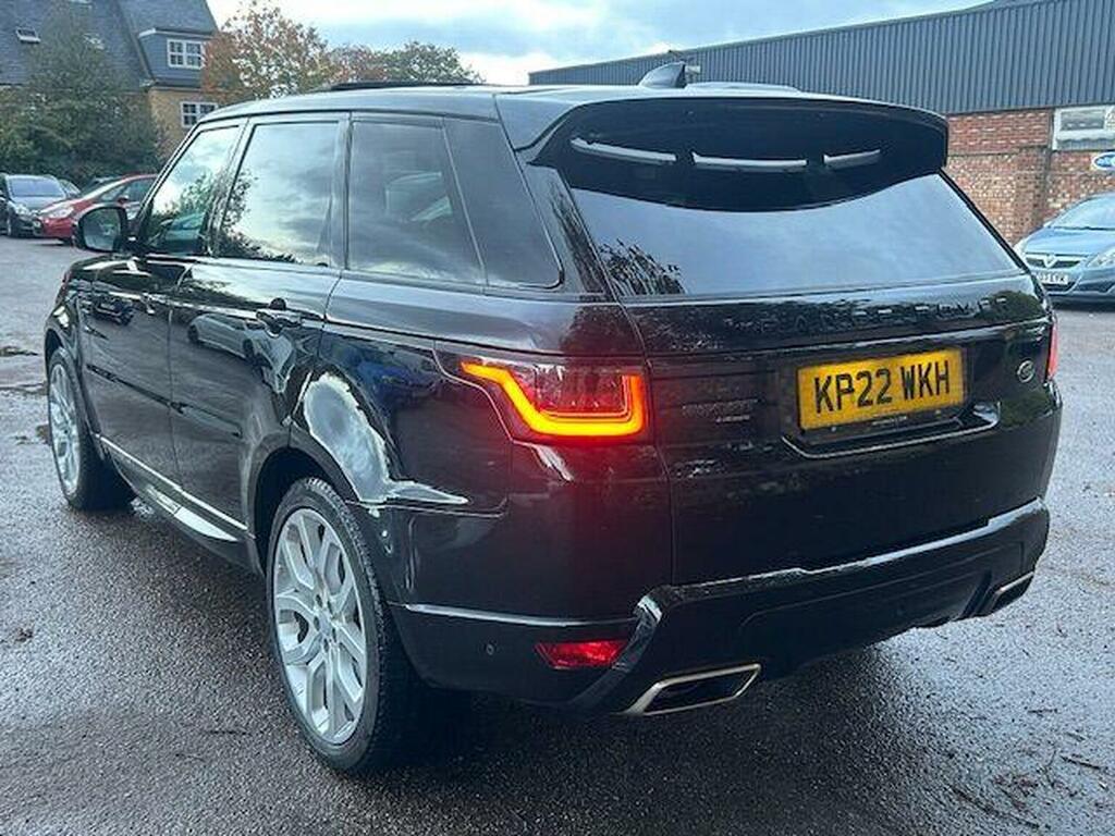 Land Rover Range Rover Sport Suv 3.0 D300 Mhev Dynamic 4Wd E KP22WKH Black #4