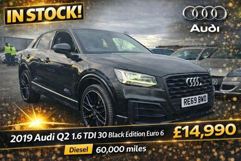 Audi Q2 Suv 1.6 Tdi 30 Black Edition Euro 6 Ss 201 Black