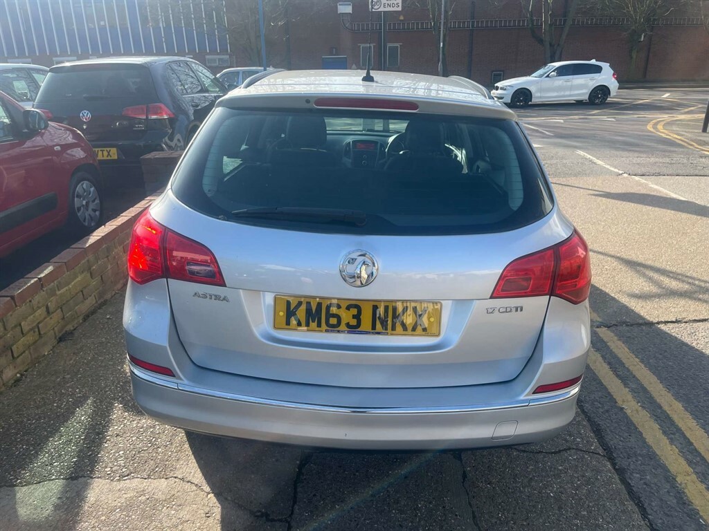 Vauxhall Astra Exclusive Cdti Ecoflex Ss KM63NKX Silver #4