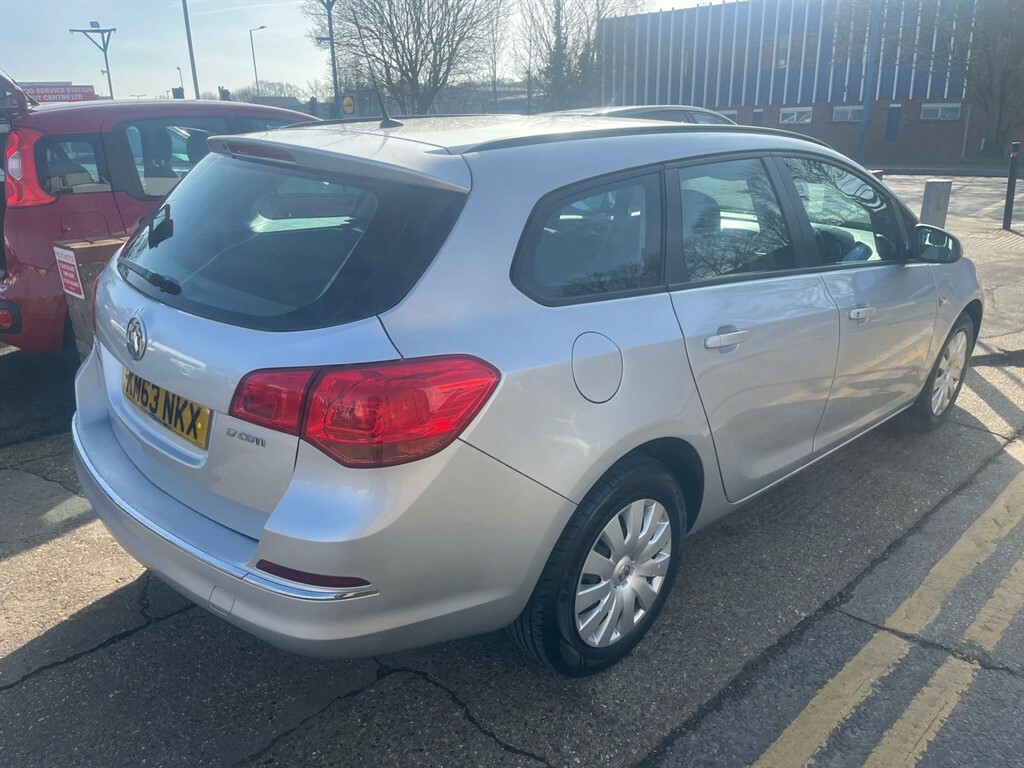 Vauxhall Astra Exclusive Cdti Ecoflex Ss KM63NKX Silver #5