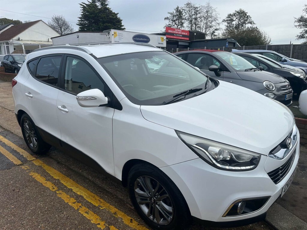 Hyundai Ix35 Se Nav Crdi CK15NLT White #5