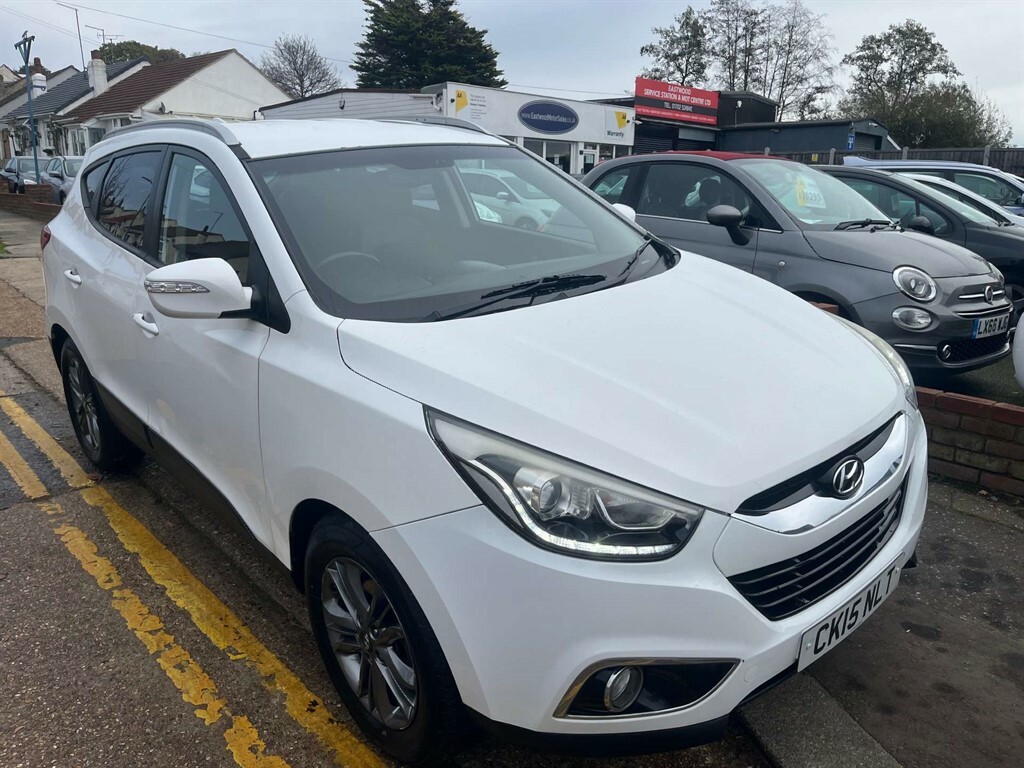 Hyundai Ix35 Se Nav Crdi White