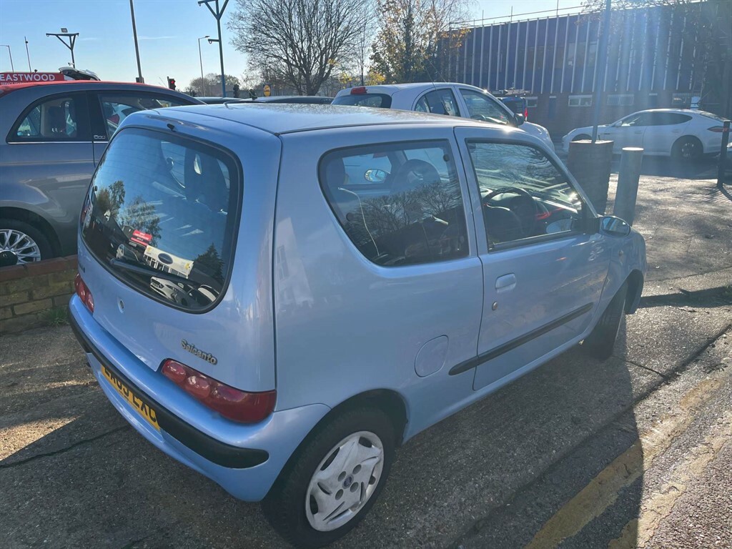Fiat Seicento Active Blue #4