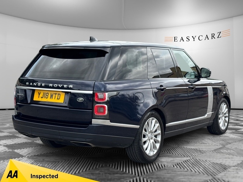 Land Rover Range Rover Tdv6 Vogue YJ18WTD Blue #6