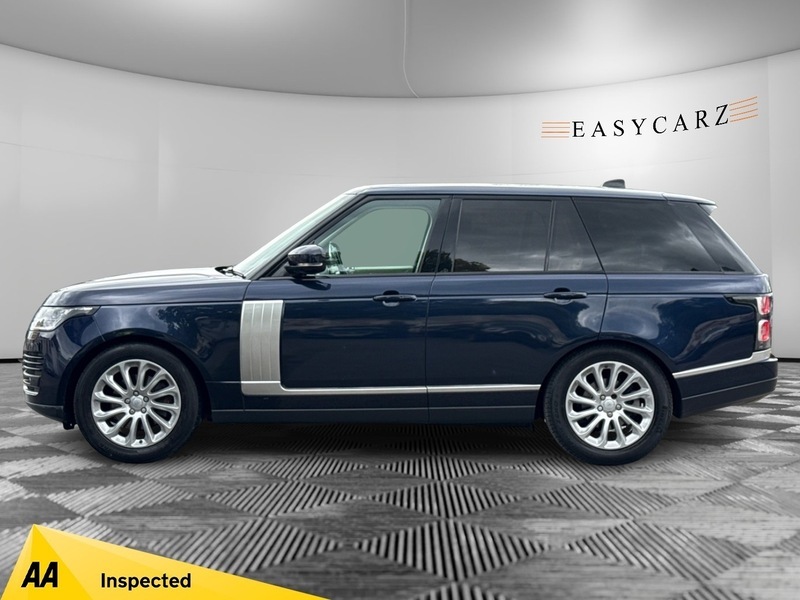 Land Rover Range Rover Tdv6 Vogue YJ18WTD Blue #3
