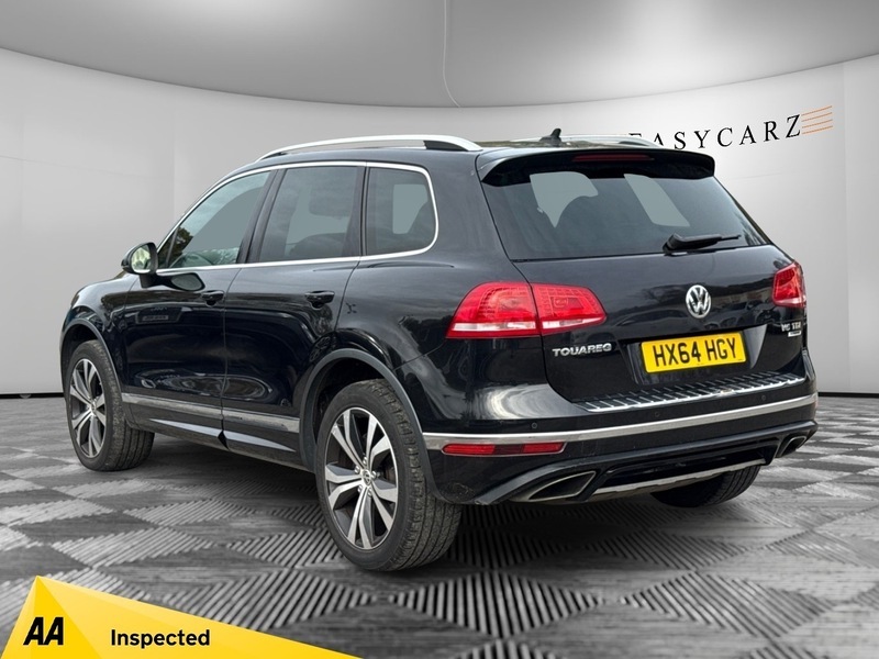 Volkswagen Touareg V6 R-line Tdi Bluemotion HX64HGY Black #6