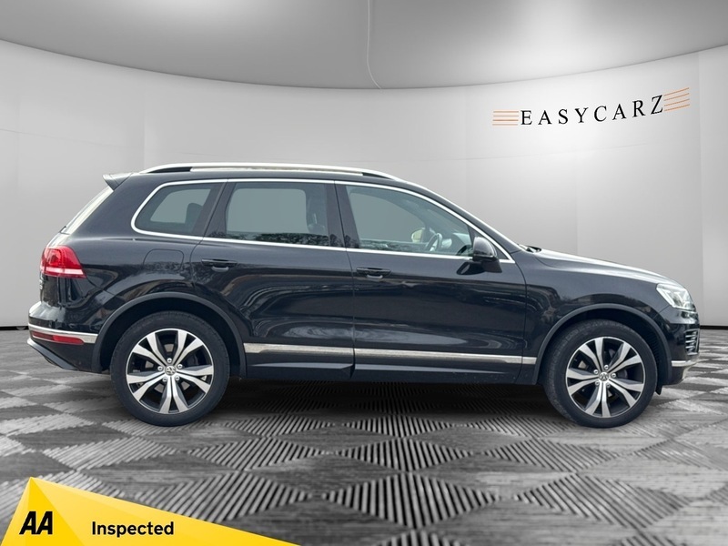 Volkswagen Touareg V6 R-line Tdi Bluemotion HX64HGY Black #5