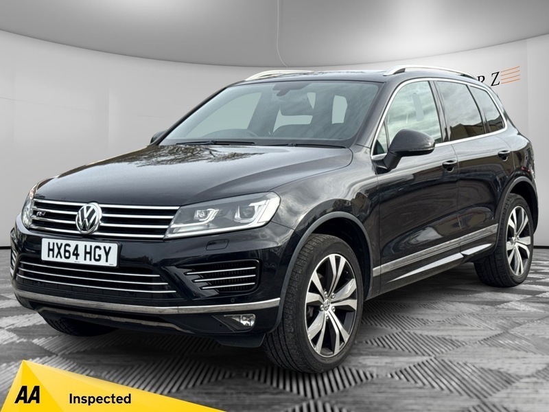 Volkswagen Touareg V6 R-line Tdi Bluemotion HX64HGY Black #3