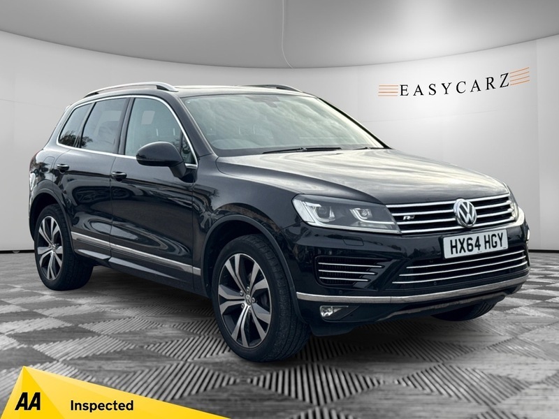 Volkswagen Touareg V6 R-line Tdi Bluemotion HX64HGY Black #2
