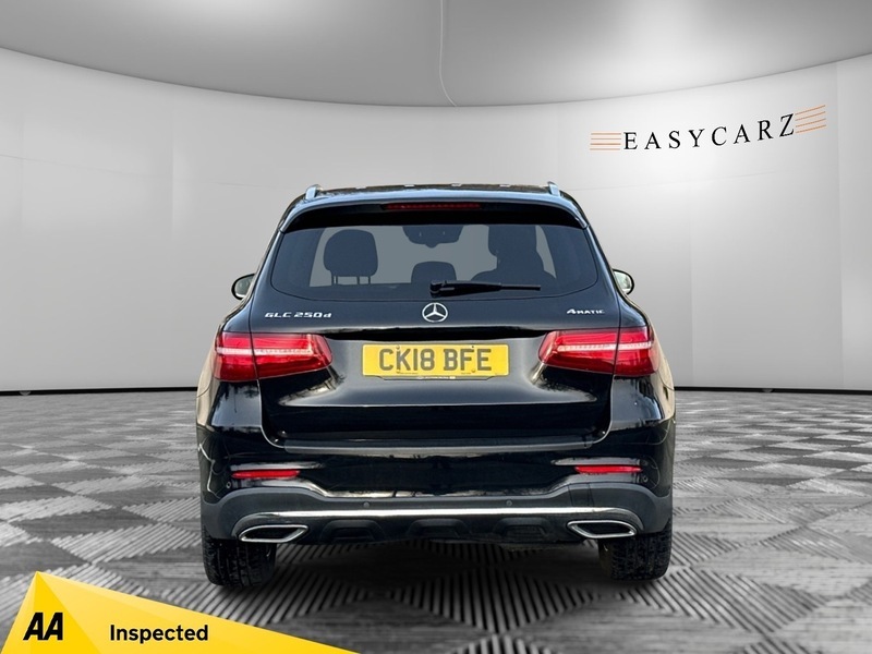 Mercedes-Benz GLC Class 250 D 4Matic Amg CK18BFE Black #6