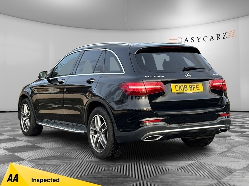 Mercedes-Benz GLC Class 250 D 4Matic Amg CK18BFE Black #5