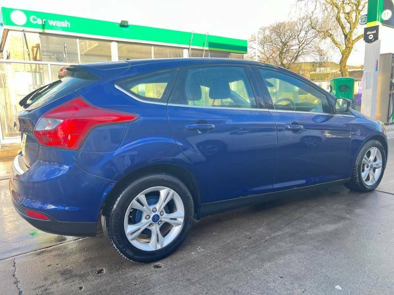 Ford Focus 1.6 Tdci Zetec Euro 5 Ss - 2014 64 YR64HJU Blue #3
