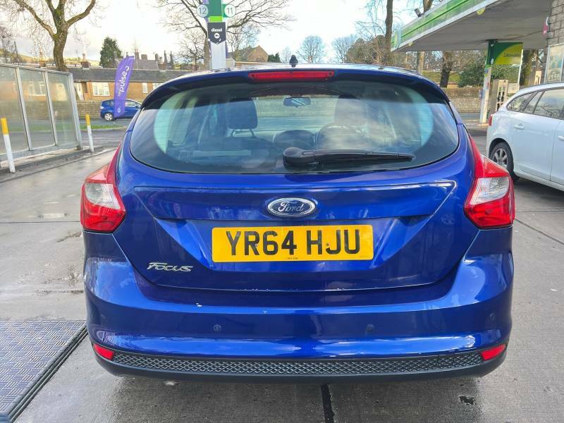 Ford Focus 1.6 Tdci Zetec Euro 5 Ss - 2014 64 YR64HJU Blue #4