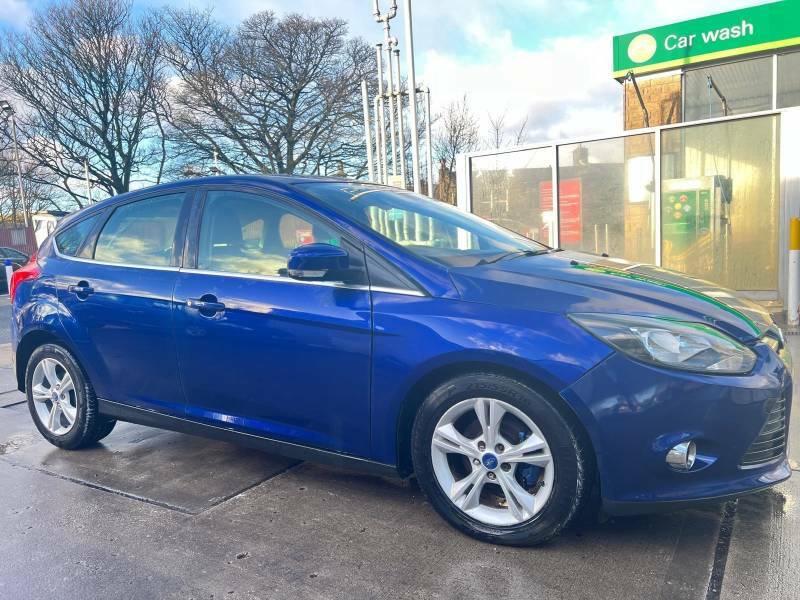 Ford Focus 1.6 Tdci Zetec Euro 5 Ss - 2014 64 YR64HJU Blue #2