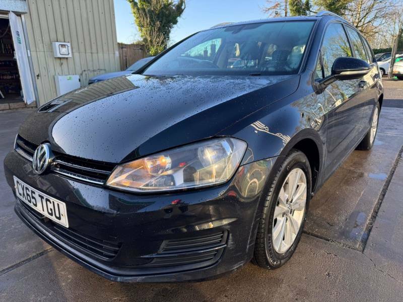 Volkswagen Golf 1.6 Tdi Bluemotion Tech Se Euro 6 Ss - 2015 CX65TGU Black #2