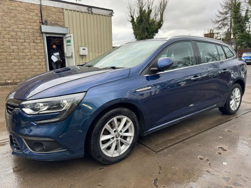 Renault Megane 1.5 Dci Dynamique Nav Sport Tourer Euro 6 Ss SB17ONV Blue #3