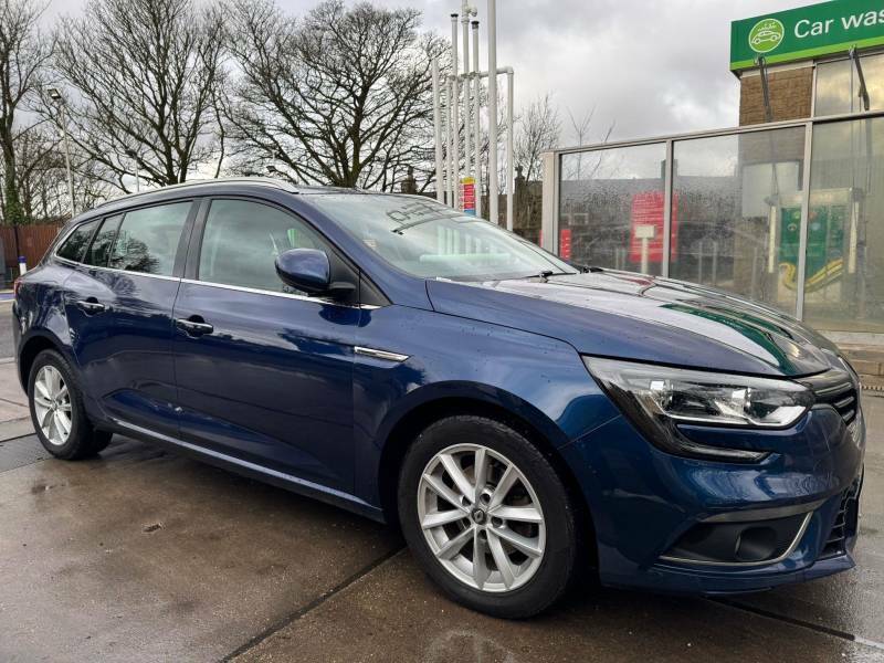 Renault Megane 1.5 Dci Dynamique Nav Sport Tourer Euro 6 Ss SB17ONV Blue #2