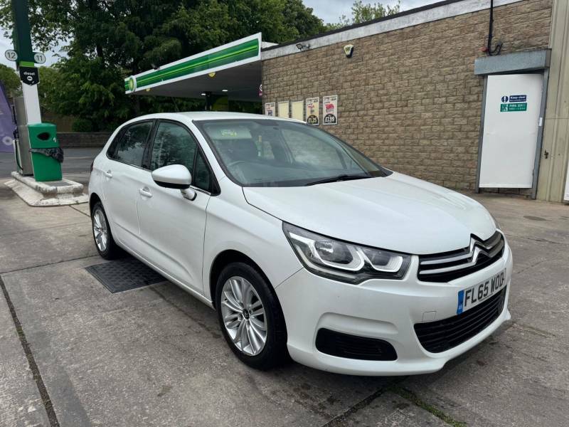 Citroen C4 1.6 Bluehdi Feel Euro 6 - 2015 65 FL65WOD White #3