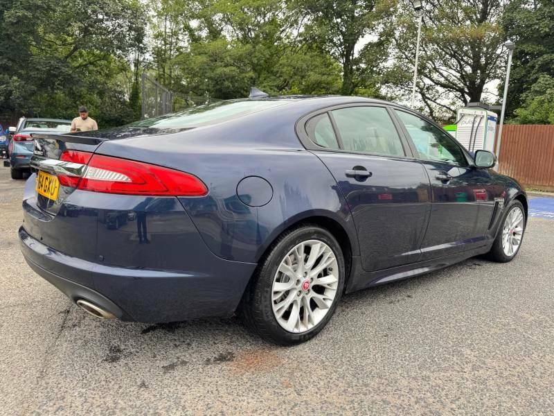 Jaguar XF 2.2D R-sport Euro 5 Ss - 2014 64 FN64GXU Blue #5