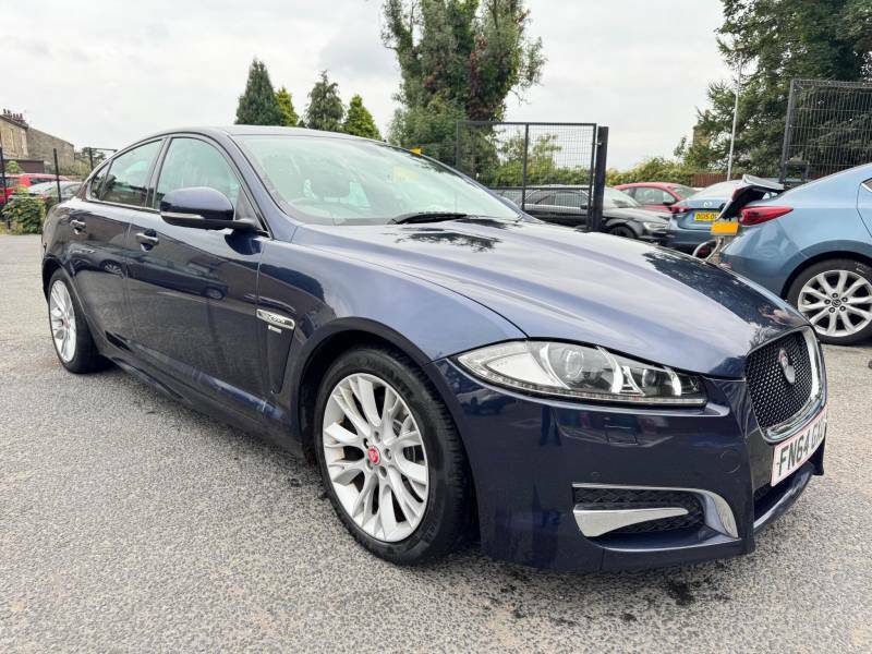 Jaguar XF 2.2D R-sport Euro 5 Ss - 2014 64 FN64GXU Blue #2