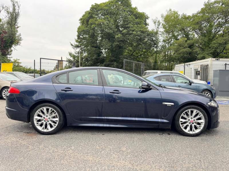 Jaguar XF 2.2D R-sport Euro 5 Ss - 2014 64 FN64GXU Blue #6