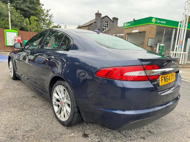 Jaguar XF 2.2D R-sport Euro 5 Ss - 2014 64 FN64GXU Blue #4