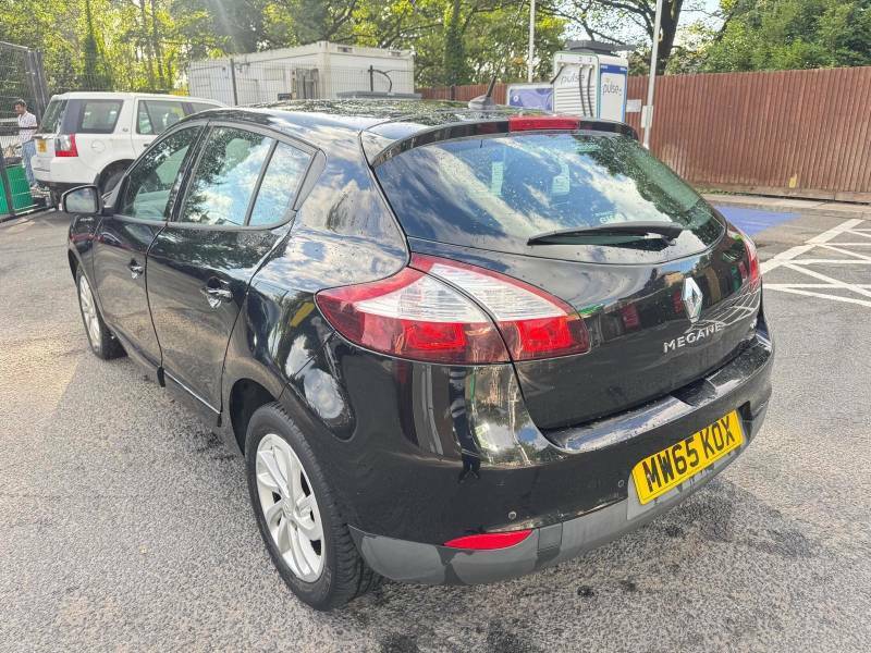Renault Megane 1.5 Dci Dynamique Nav Euro 6 Ss - 2015 65 MW65KOX Black #6