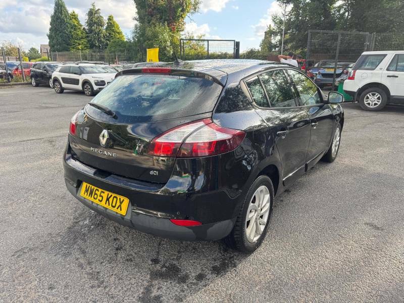 Renault Megane 1.5 Dci Dynamique Nav Euro 6 Ss - 2015 65 MW65KOX Black #5