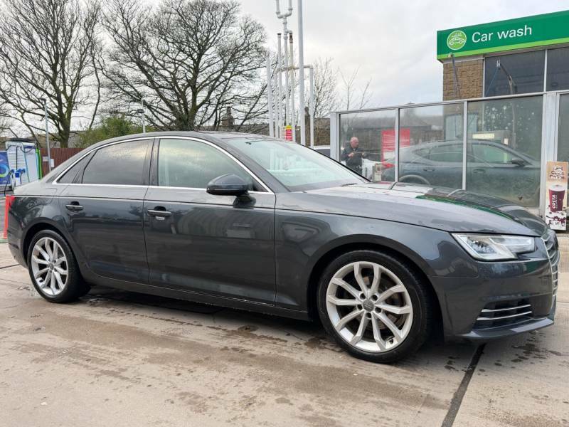 Audi A4 2.0 Tdi 35 Sport S Tronic Euro 6 Ss - 2018 YH68BYG Grey #4