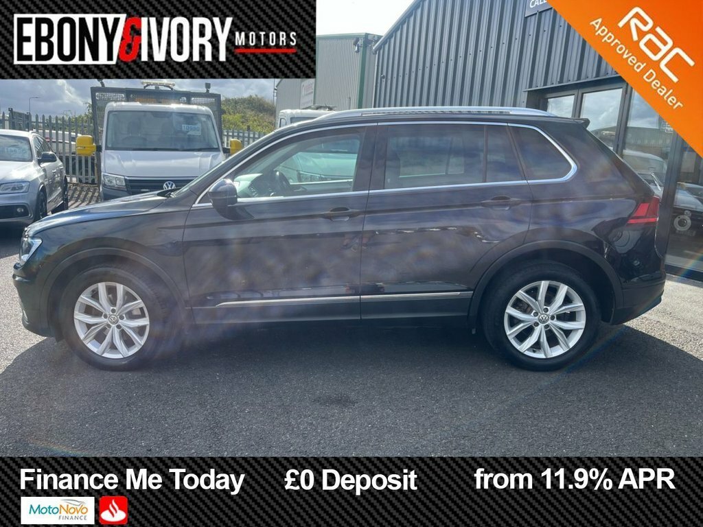 Volkswagen Tiguan 2L Se Navigation WP66WGY Black #2