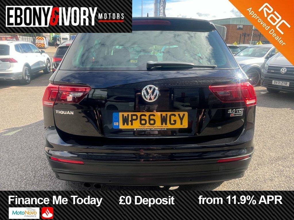 Volkswagen Tiguan 2L Se Navigation WP66WGY Black #4