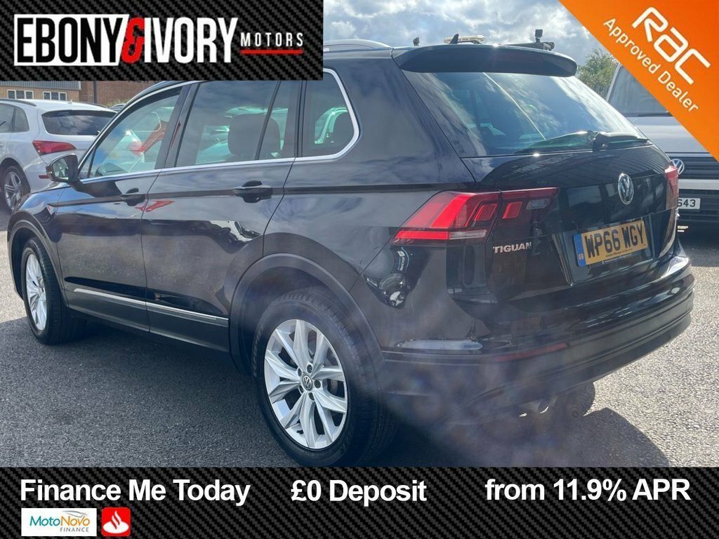 Volkswagen Tiguan 2L Se Navigation WP66WGY Black #3