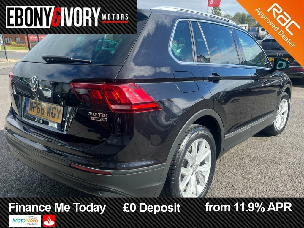 Volkswagen Tiguan 2L Se Navigation WP66WGY Black #5
