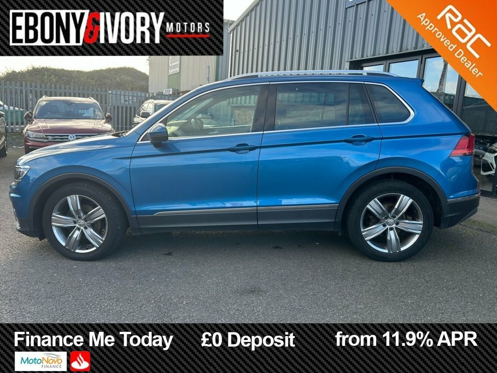 Volkswagen Tiguan 2L Sel NL68SFO Blue #3