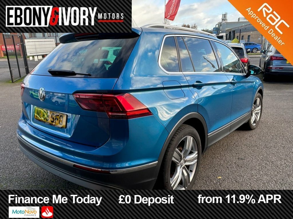 Volkswagen Tiguan 2L Sel NL68SFO Blue #6