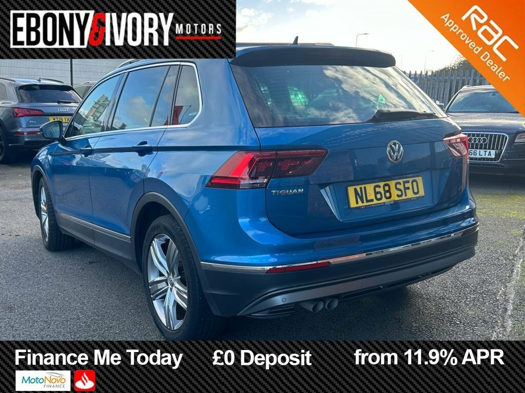 Volkswagen Tiguan 2L Sel NL68SFO Blue #4
