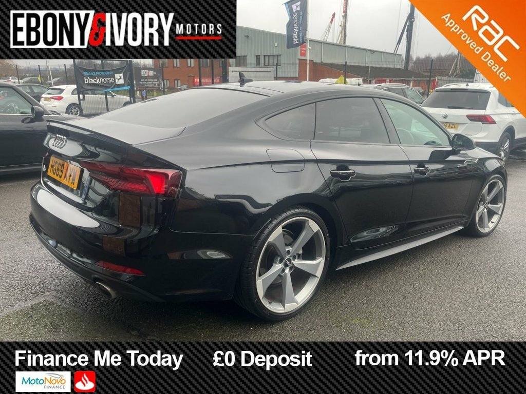 Audi A5 2L Black Edition HG69AYW Black #5