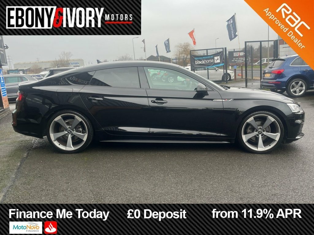 Audi A5 2L Black Edition HG69AYW Black #6