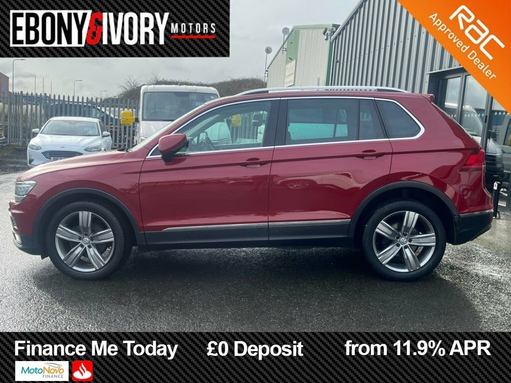 Volkswagen Tiguan 2L Sel BL67XGX Red #2